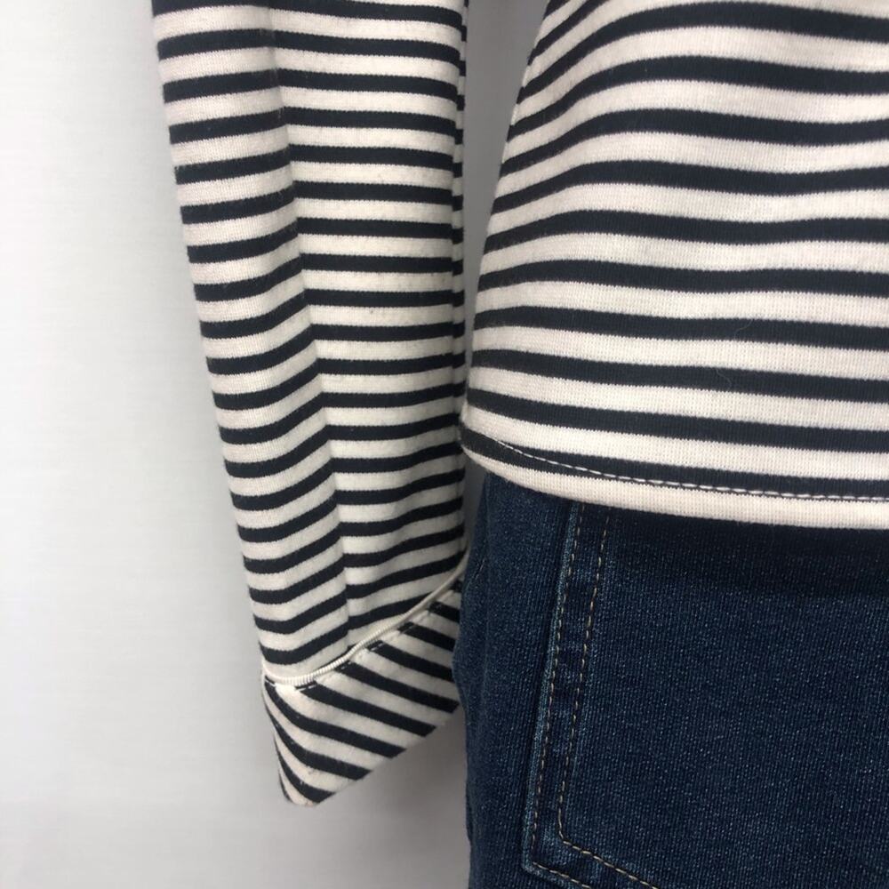 White House Black Market Stripe Moto Jacket - Picture 10 of 16